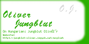 oliver jungblut business card